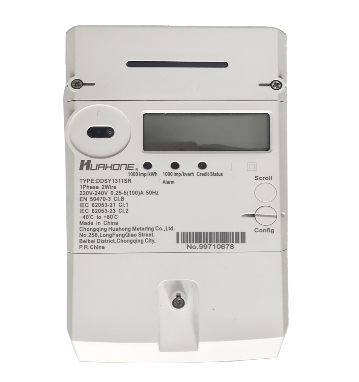 DDSY1311SR Single Phase Smart Meter